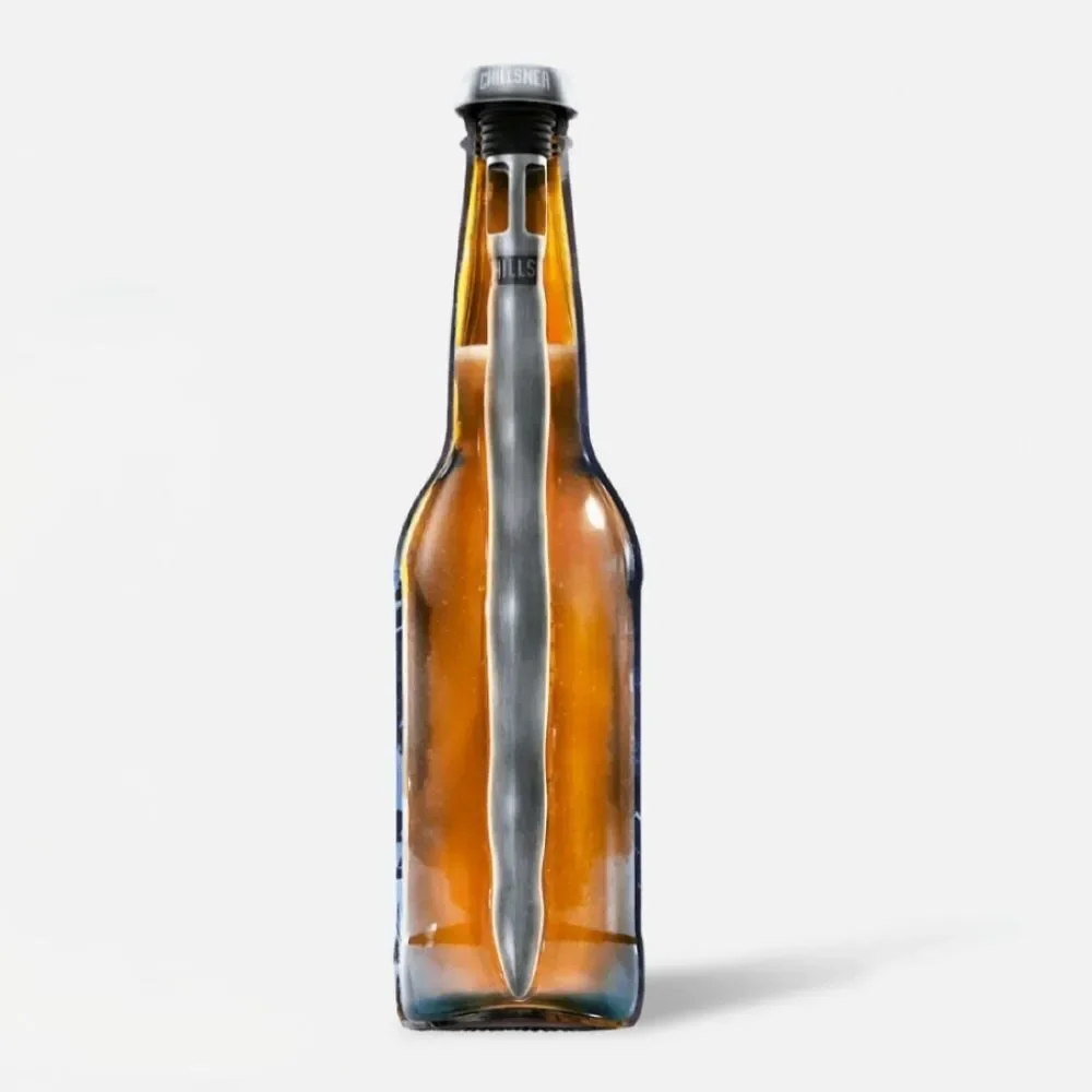 Corkcicle Chillsner Drink Through Beer Chiller Sticks Long Neck Bottles 2 Pack